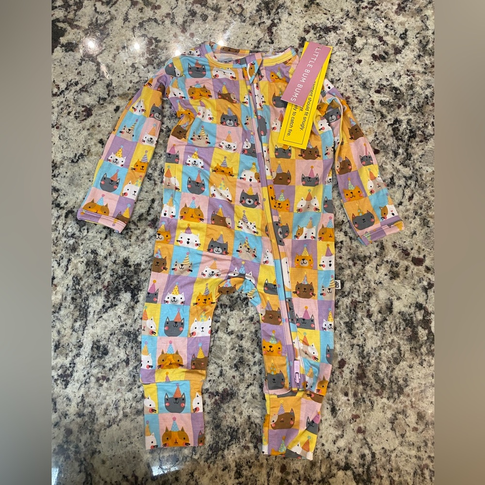 COPY - Little BumBum “Birthday Purrty” Romper